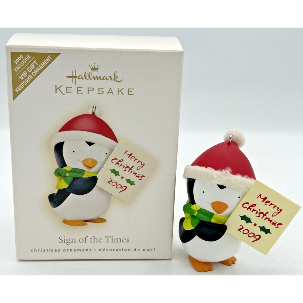 2009 Hallmark‎ Sign Of The Times Keepsake Ornament U129